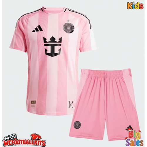 Inter Miami Casemiro #5 Replica Home Stadium Kit for Kids 2026-27 Short Sleeve (+ pants)